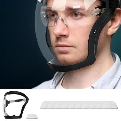 Защита лица Super Protective Face Shield для работы, скашивания сорняков, противотуманная, маска на все лицо, поликарбонатные линзы, инструмент для защиты лица