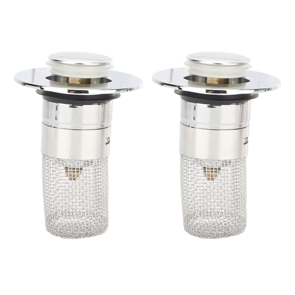 2 шт. заглушка для раковины в ванной комнате, сменный фильтр для слива волос, съемный