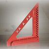 Layout Measuring Tool Multi Angle Measuring Ruler 22.5/30/45/67.5 Degree Triangle Ruler Woodworking Square Protractor