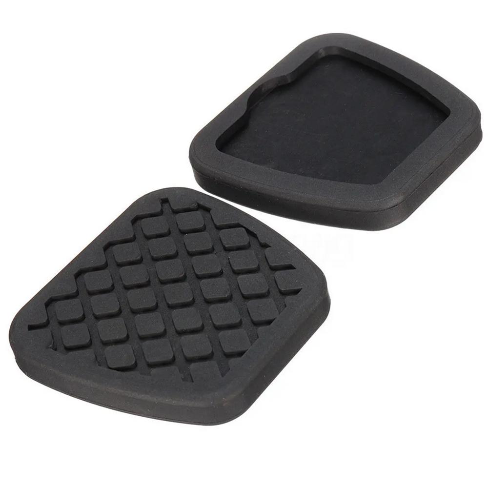 New 2× Brake Clutch Pedal Pad Covers For Honda Accord Civic CR-V CRX Prelude Element
