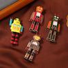 Original Personality Retro Robot Brooch Men'S Nostalgic Jacket Dress Pin Student Bag Buckle
