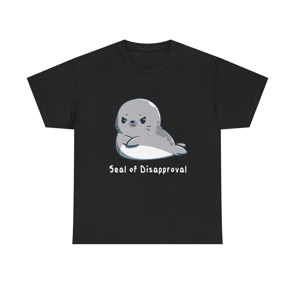 Seal of Disapproval Tee | Cute Angry Seal Illustration