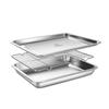 WAGENSTEIGER Набор из 3 нержавеющих подносов №. 3 Большой размер