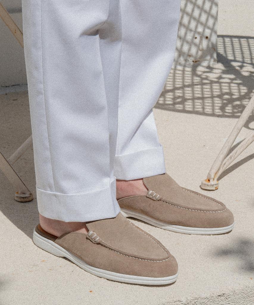 Allclassic Alc4413W Resort Mule_Taupe Suede