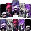 Чехол для телефона Samsung Galaxy S25 S24 S23 iPhone 16 15 Xiaomi Redmi Note 14 13 12 16E X 11 Pro Max Moto Huawei Poster Gojo Satoru Jujutsu Kaisen Cover