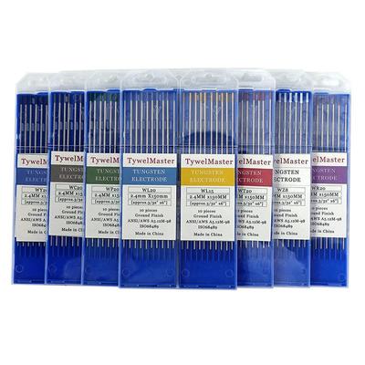 Вольфрамовые электроды Сварочные электроды 1,0 1,6 2,0 2,4 3,0 3,2 мм WT20 WC20 WL20 WL15