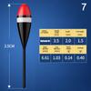 Groupe Slip Drift Tube Fluctuate Light Stick Floats Indicator Ice Fishing Lure Float Floats Bobbers
