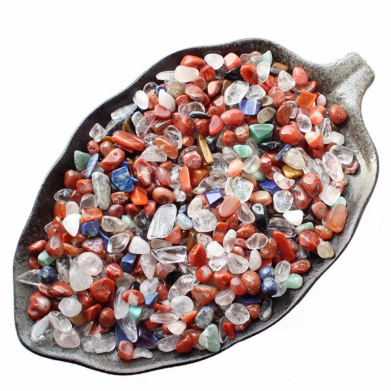 Seven-Color Crystal Demagnetizing Stone - Natural Crushed Stone for Aquarium, Flower Pot Decoration