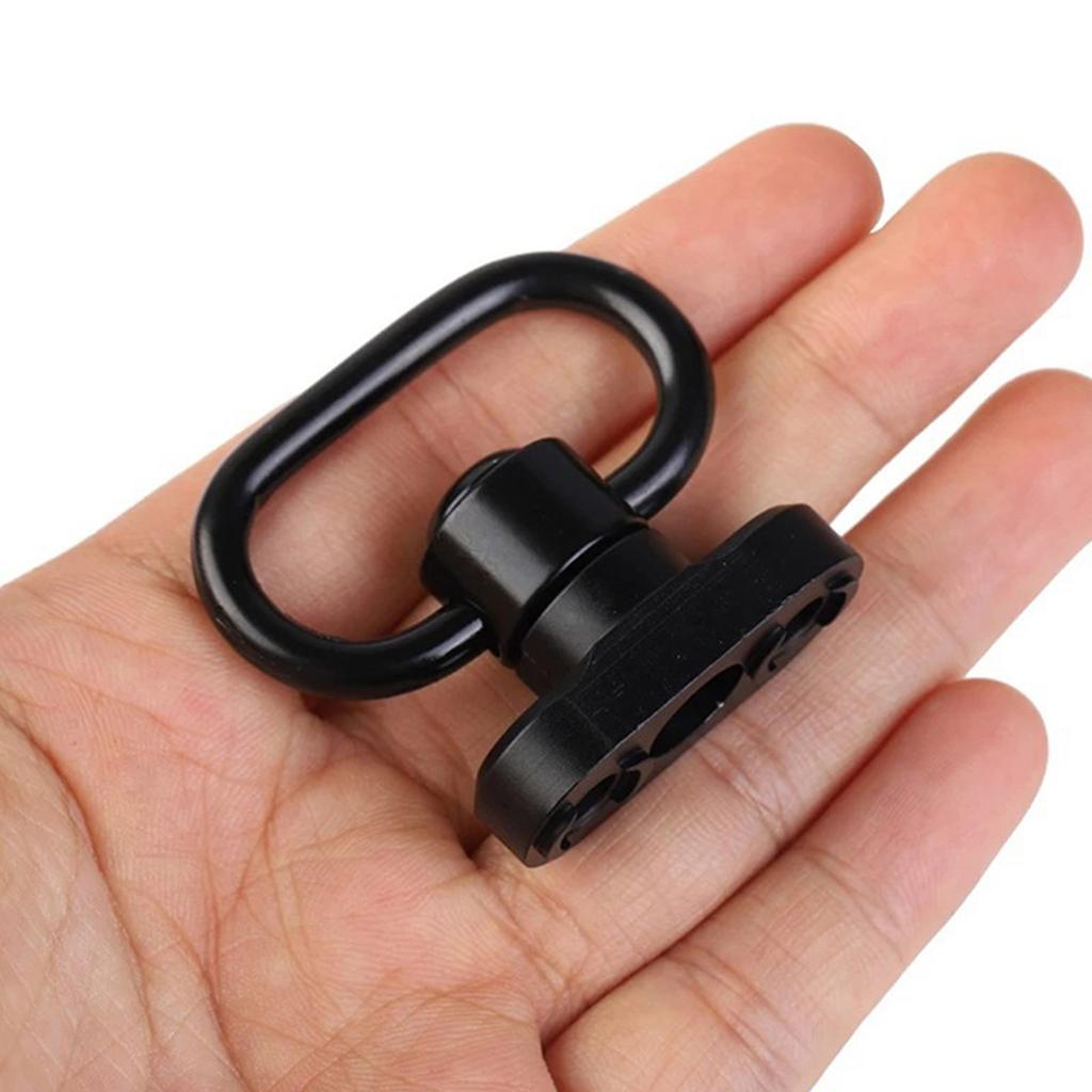 Sling Swivel Mount Quick Detach Sling Attachment with Push Button Quick Release Sling Swivel Mount Adapter Easy To Use