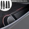 4pcs Side Door Storage Box for Tesla New Model Y Juniper 2025 Armrest Tray Organizer Front Door Handle Decoration