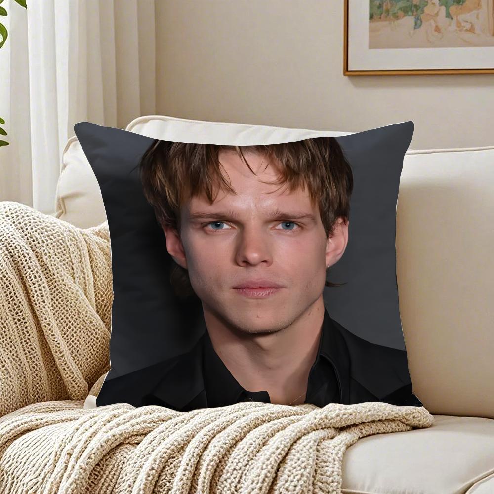 FFinn Bennett Cushion Cover Linen Pillowcase Soft for Sofa Bed Home Room Decor