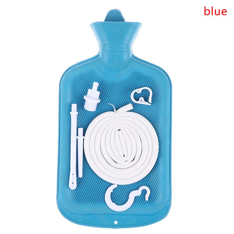 Сумка для клизмы для очищения толстой кишки с трубкой, бутылка с водой, душ и домашний набор