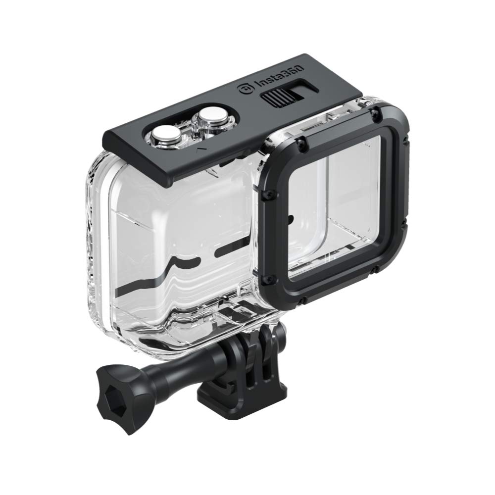 Insta360 ONE R Diving Case for 4K IPX8 Underwater Photography Wide-Angle Module, Waterproof,