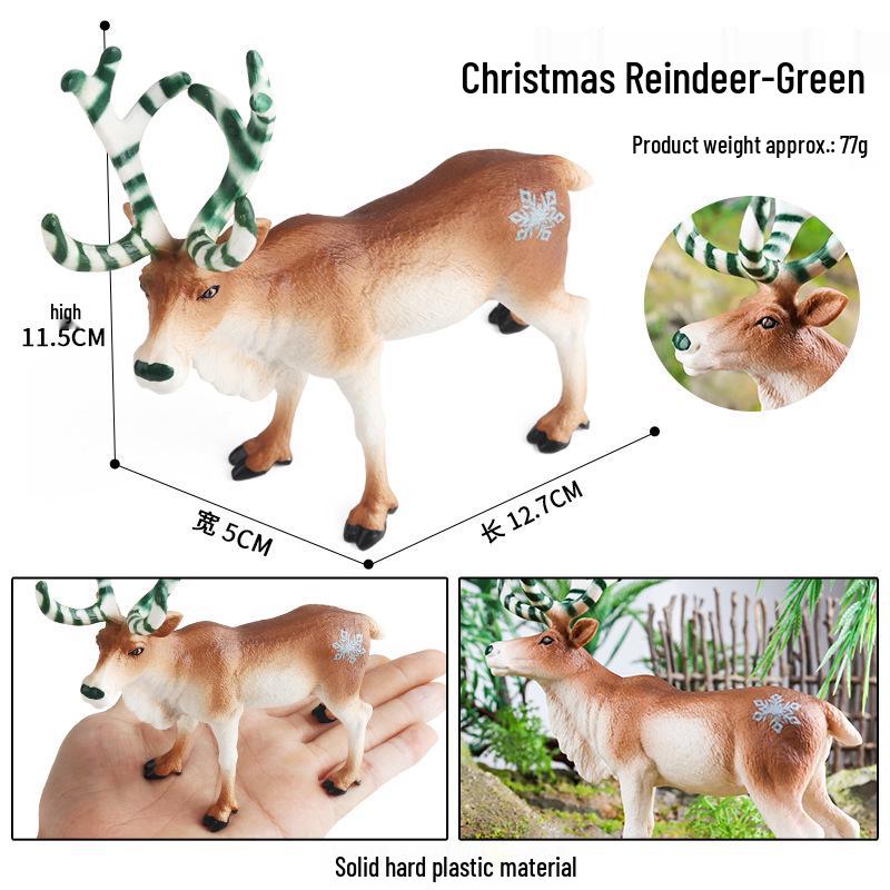 Набор моделей диких животных Арктики: Белый медведь и пингвин