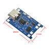 Модуль зарядного устройства для литиевых аккумуляторов 18650 TP4056, DIY, Type-C Micro USB, 5V 1A, плата зарядки с защитой, два в одном