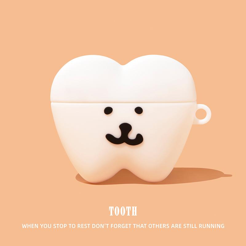 3D Пельмень Чехол для AirPods 4 Силиконовый Мягкий Чехол для Apple AirPods Pro 2 Зарядный Бокс Мультяшный Чехол для AirPods 3