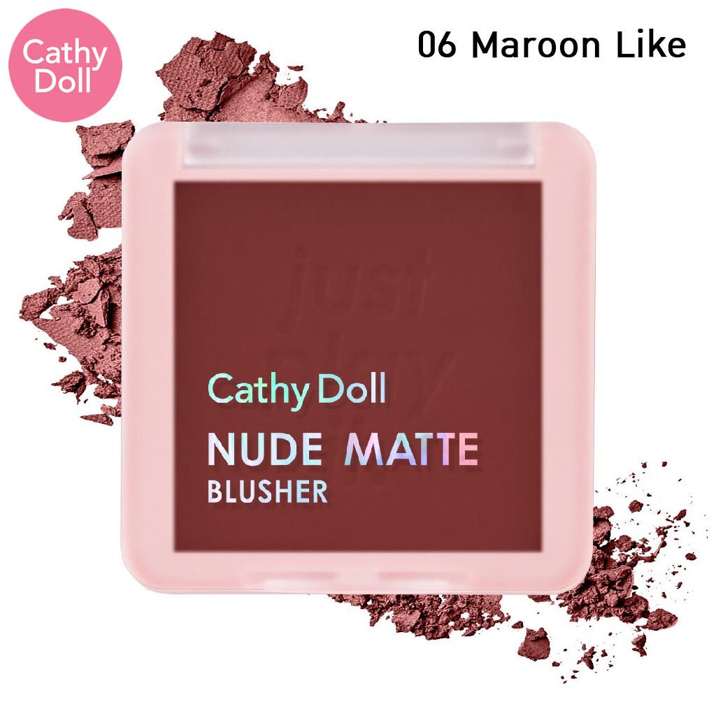 Karmart CATHY DOLL NUDE MATTE BLUSHER 6 г - Тайский косметический макияж