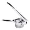 Stainless Potato Masher Ricer Fruit Juicer Vegetable Press Chrome Plated