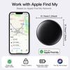 Цветной мини-умный тег Bluetooth Finder для отслеживания багажа, работает с Apple Find My Item Locator для рюкзака с ключами и багажом