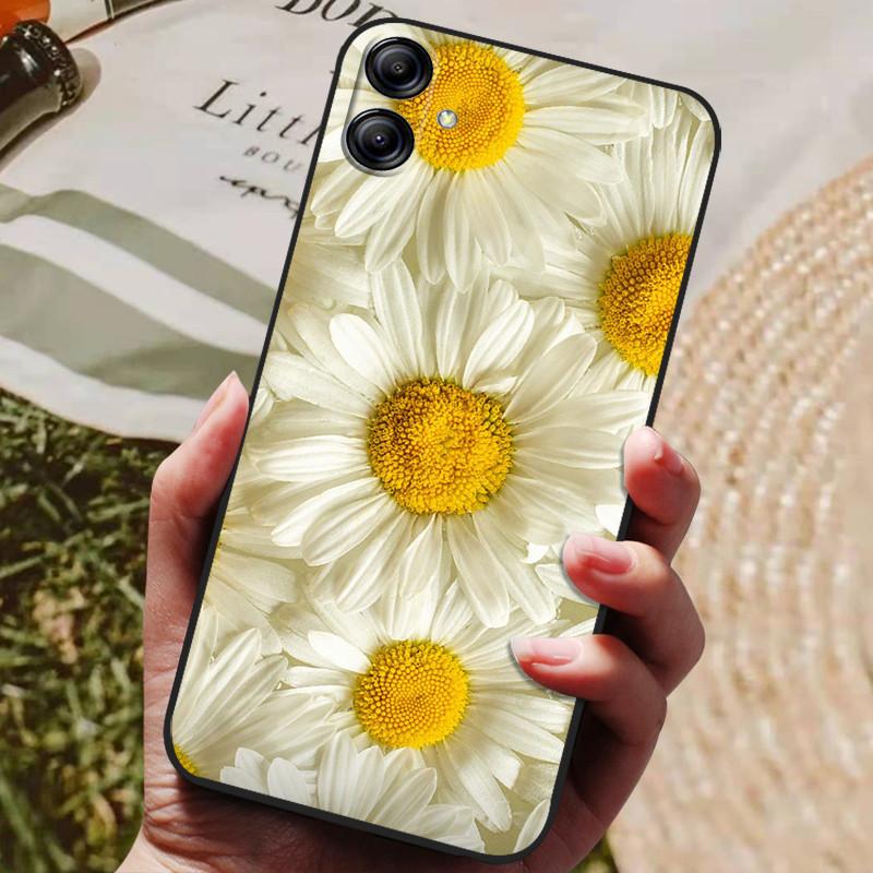 Силиконовый чехол для Samsung Galaxy A06 с милым узором, мягкая TPU накладка для телефона для Samsung Galaxy A06 A 06 SM-A065F, задняя крышка, бампер