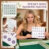 Портативная, увлекательная и практичная доска для тренировки в маджонг, доска для тренировки в маджонг по одной плитке
