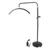 19inch Half Moon Lamp for Lash Extension 50W 3000‑6000K Dimmable Height Adjustable LED Floor Light