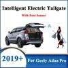 Автомобильный интеллектуальный электрический задний багажник, опорный стержень, переключатель задней двери, аксессуары, датчик ноги, совместимый с Geely Atlas Pro 2019+