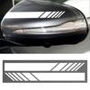 2pcs Car Rearview Mirror Reflective Strip Styling Auto SUV Vinyl Car Sticker Left Right Side Decal DIY Car Body Decals 15*3cm