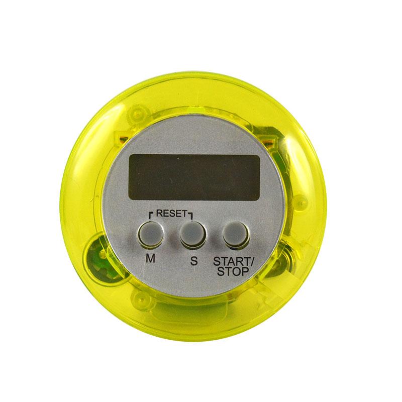 10Pcs Mini Portable Round Shape Digital Magnetic LCD Stopwatch Timer Kitchen Sport Racing Alarm Clock Countdown 99 Minute 2