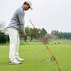 Golf Alignment Stick To Install Golf Holder Angle Adjustable Easy Swing Trainer Aid Golf
