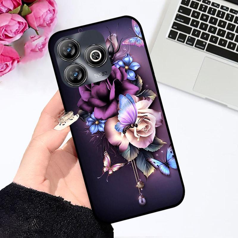Для ZTE Blade V60 Smart 4G Чехол Модный Мультяшный Силиконовый Мягкий TPU Бампер Для ZTE Blade A75 4G Чехол для Телефона V60Smart Защитный Корпус