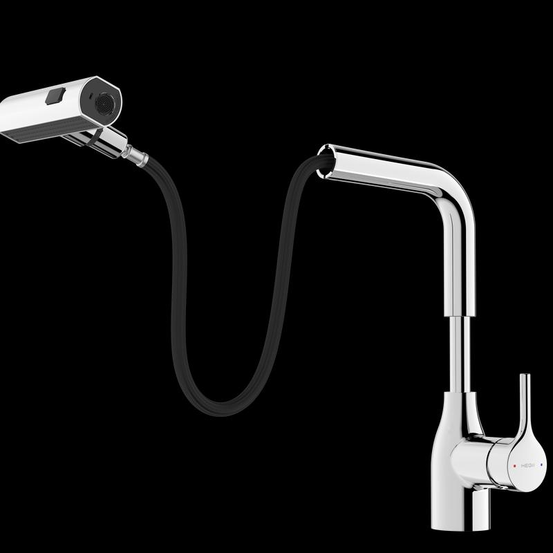 HeGII Single-Hole Bathroom Faucet