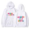 Men's Hoodies Manana Sera Bonito Bichota Karol G Women Sleeve Print Women Graphic Hooded Sweatshirt Clothes