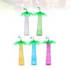 5 Pcs Water Cup Smoothie Child Waterbottle Cocktail Glasses Bottles Palm Tree Party Coconut