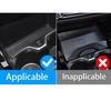 Для BMW 1 2 Серии F40 F44 2020-2024 Наклейки из настоящего углеродного волокна Панель отсека для хранения на центральной консоли Автоаксессуары Декоративные элементы интерьера