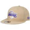 Casquette Snapback - New Era - 9Fifty - Los Angeles Lakers - Camel Violett - Ajustable