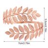 Women Round-Shape Bangle Jewelry Laurel Leaf Bracelet Arm Chain Bridal Decor Upper Arm Bracelet