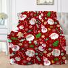 Рождественский плед в подарок для мальчика, девочки, сына и дочери, рождественский снеговик, Санта, одеяло на день рождения, уютное мягкое постельное белье, декор