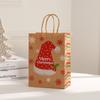 10Pcs Reusable Christmas Gift Bag Thickened Tote Bag Eco-friendly Gift Packaging Bags  Grocery Store