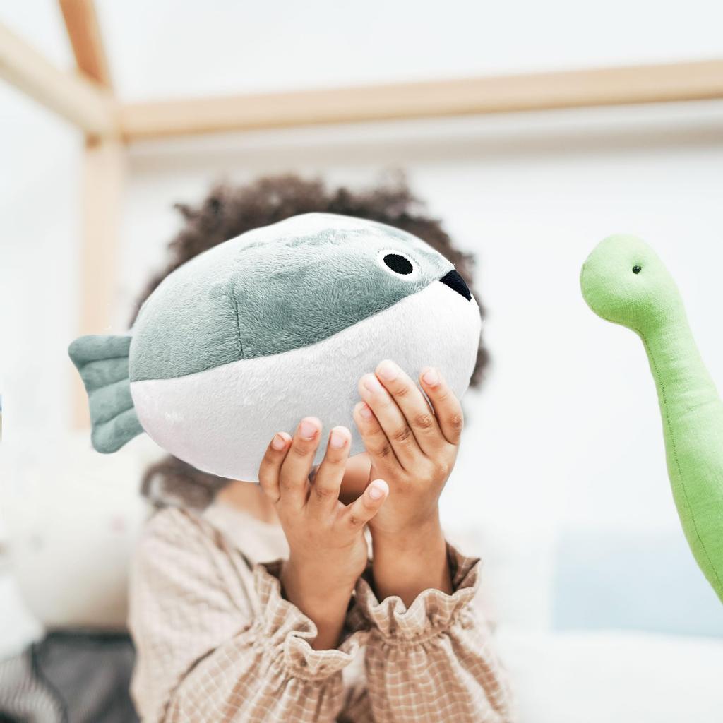 Sakabanba Spice Plush Large Ancient Sea Морская жизнь сшитая и интерьерная игрушка, размер, 25 см, Рыба, Рыбы, Существа, Животное, Жизнь, Размер, Завернутый, Пушистый,