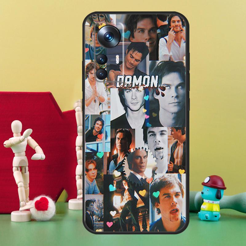 Чехол Damon Salvatore Дневники Вампира Для Xiaomi 15T 14T 13T Pro 13 14 15 Ultra 17 Pro Max POCO F5 F6 F7 X5 X6 X7 Pro
