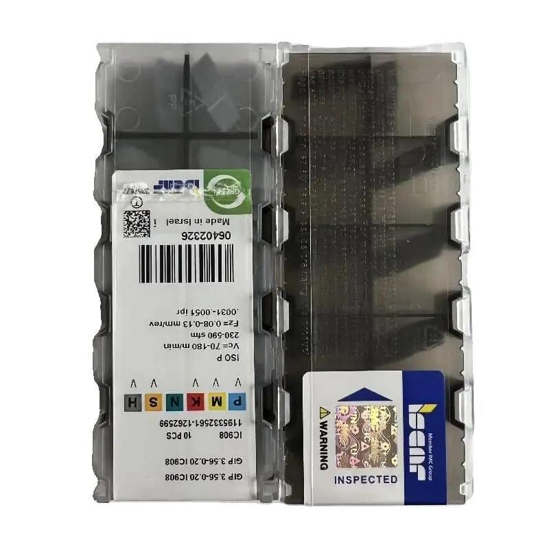 ISCAR / GIP3.56-0.20 IC908 /Industrial Indexable Carbide Inserts 10 PCS