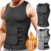 Men's Body Back Correction Sculpting Waist Training Vest Slimming Body Shaper Fat Workout Vest