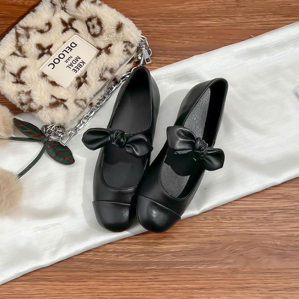 Grape Mother Summer New Small Fragrant Style Mary Jane Shoes Women Wear High-end Sense Versatile Shallow Mouth Source Single Shoes Women