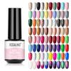 150 Colors Mini Nail Gel Polish Soak Off UV Gel Nail Polish Long Lasting Base Top Gel Polish Temperature Cat Eye Glitter Nail Gel Glue