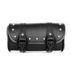 Universal Motorcycle Fork Bag Leather Saddlebags Tool Bag Waterproof Storage Pouch for Harley Sportster XL Touring Softail Dyna
