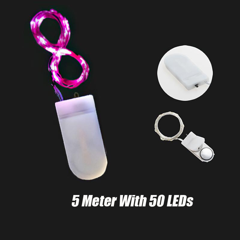 1/2/3/5 м светодиодная гирлянда фея мини светодиодная многоцветная вечеринка свадьба рождество фестиваль атмосфера свет украшение светодиодный свет