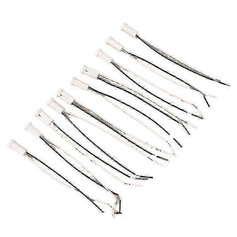 10pcs/lot G4 Base G4 Socket Plug Ceramic G4 Holder Head Wire Connector 10cm