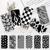 Black and White Dalmatian Cow Zebra Texture Phone Case Silicone Soft for Iphone 14 13 12 11 Pro Mini XS MAX 8 7 6 Plus X XS XR