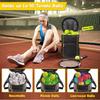 Shoulder Strap Tennis Storage Bag Large Capacity Tennis Balls Holder Bag  Baseball Bag
